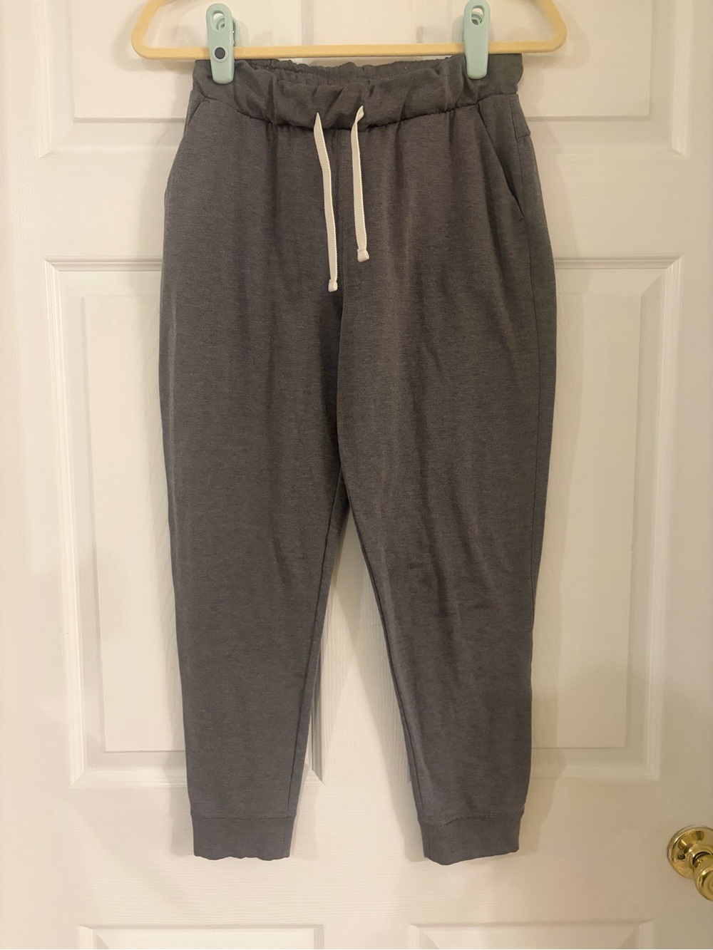 Free Fly Bamboo joggers gray women’s small drawstring‎ pull on